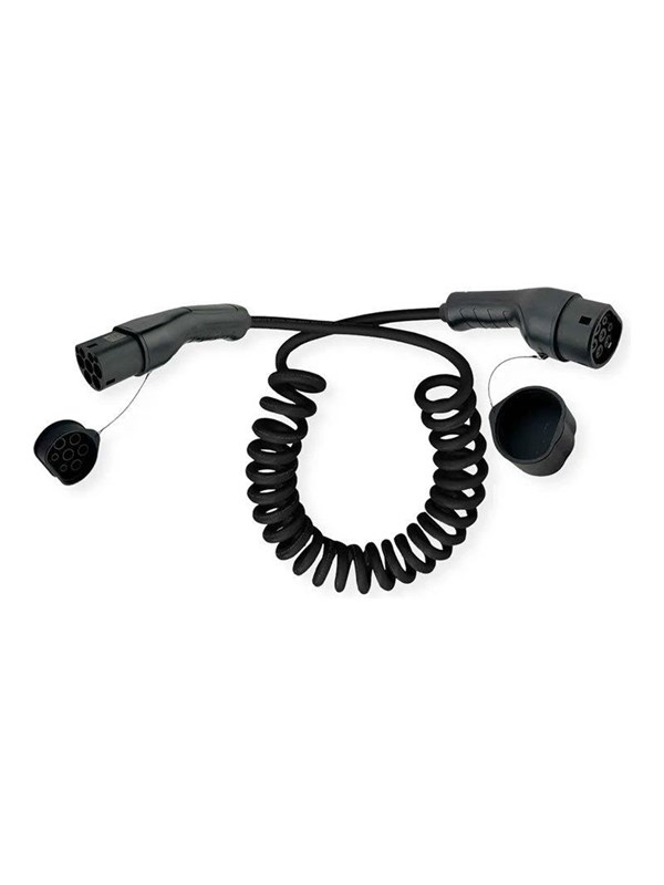 Ladekabel til elbil ROLINE 19.08.0045 Type 2 spiral - 5 m