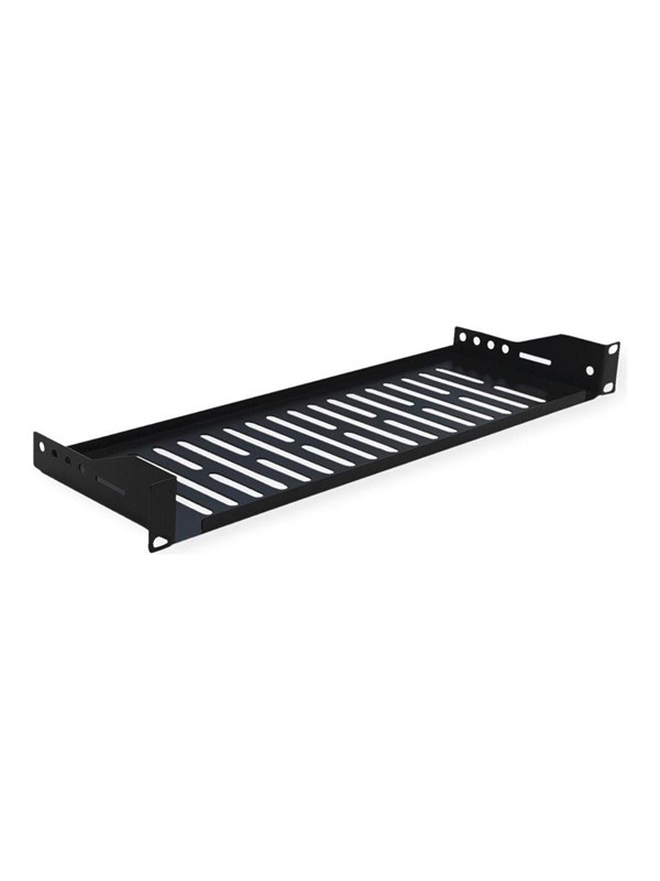 Roline VALUE - rack shelf - 440 x 150 mm 10 kg load capacity U-Shape - 1U