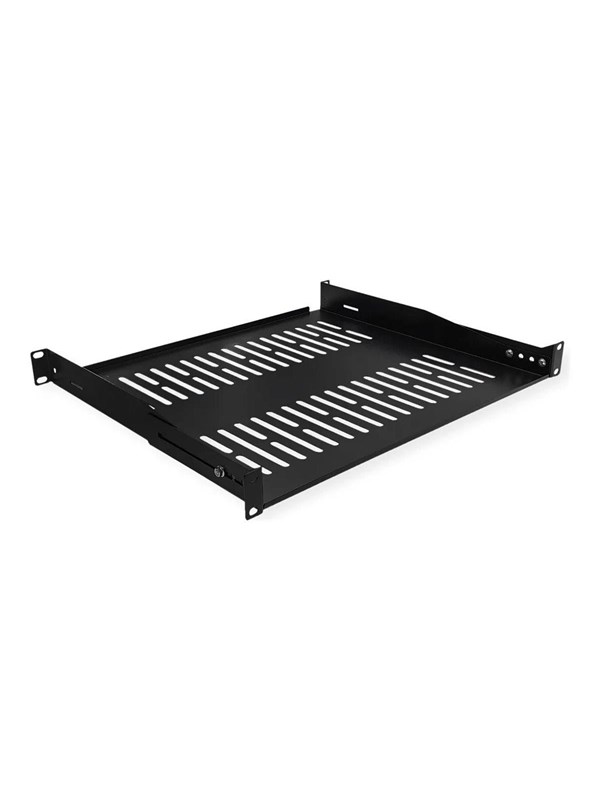 Roline VALUE - rack shelf - 440 x 400 mm 25 kg load capacity U-Shape - 1U