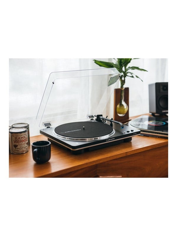 Audio-Technica AT-LP70XBT - Fully Automatic Belt-Drive - Bluetooth - Black - Pladespiller Audio-Technica AT-LP70XBT - Fully Automatic Belt-Drive - Bluetooth - Black - Pladespiller