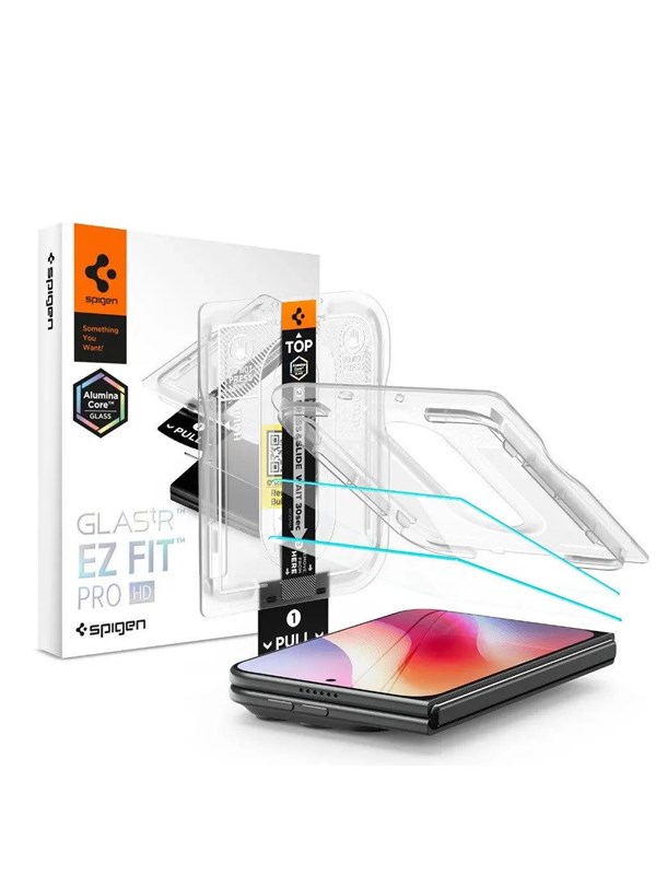 SZKLO HARTOWANE SPIGEN GLAS.TR EZ FIT PRO HD AC 2-PACK IPHONE DUO CLEAR