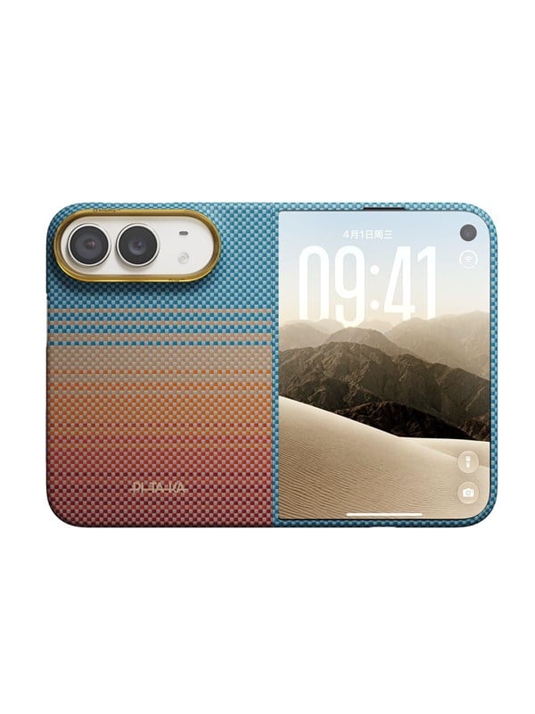 PITAKA Edge Case Full Set - California Dream Sunset 2.0 - iPhone Duo
