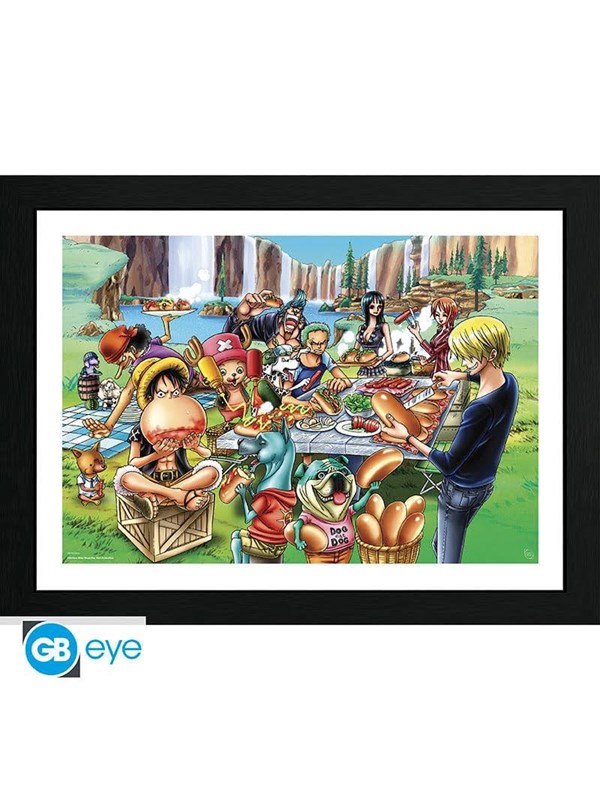 GB Eye - One Piece - Hot Dog Party - Framed Print - Billede