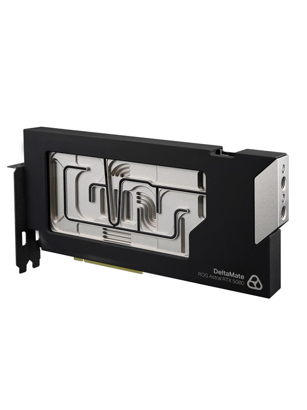 Thermal Grizzly DeltaMate 5080 Astral GPU Water Cooler, ARGB, with Backplate - Acrylic, Black