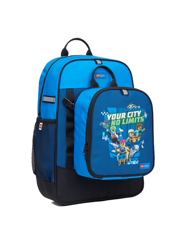 LEGO ® CITY, INGEN GRÆNSER rygsæk med madkasse 2 stk. sæt