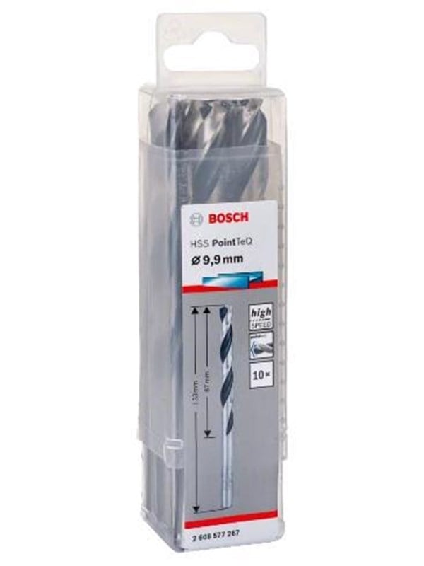 Bosch Metalbor Pointtec HSS-R 9,9mm 10stk - 2608577267