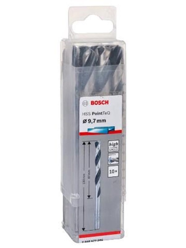 Bosch Metalbor Pointtec HSS-R 9,7mm 10stk - 2608577265