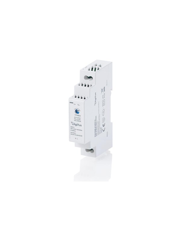 DIGITUS - power supply - 24 V step-shape ultra-slim class II - 15 watt Strømforsyning - 15 Watt - ATX - 80 Plus