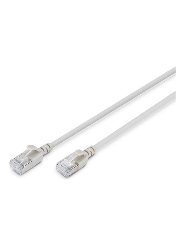 DIGITUS patch cable - 30 cm - grey - Grå
