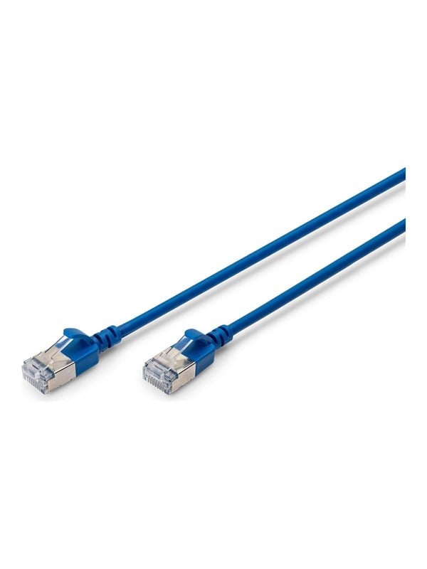 DIGITUS patch cable - 50 cm - blue - Blå