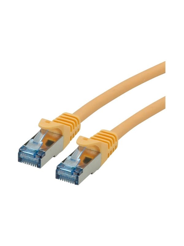 Patchkabel ROLINE Cat.6A S/FTP LSOH - gul, 5 m