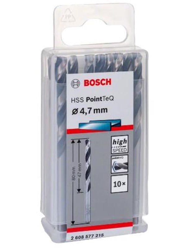 Bosch Metalbor Pointtec HSS-R 4,7mm 10stk - 2608577215