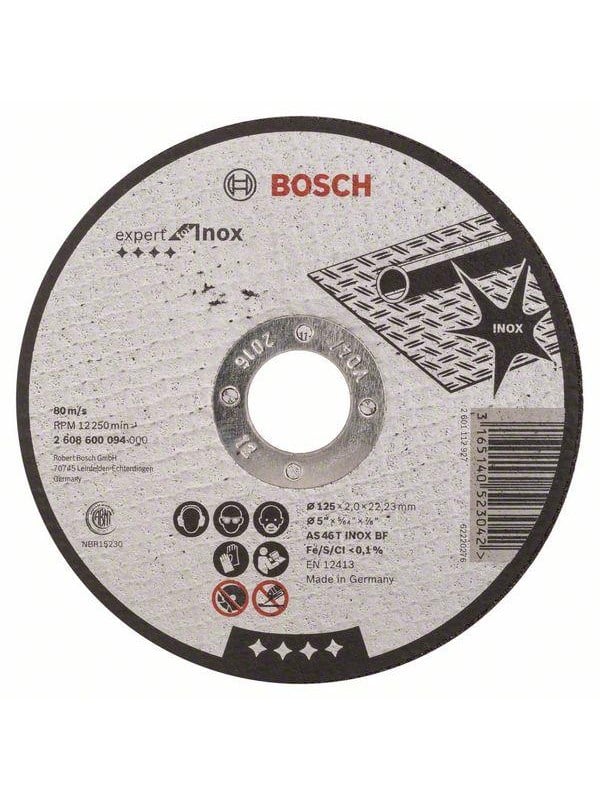 Bosch 2 608 600 094, Skæreskive, Fladcenter, Bosch, 2,22 cm, 12,5 cm, 2 mm