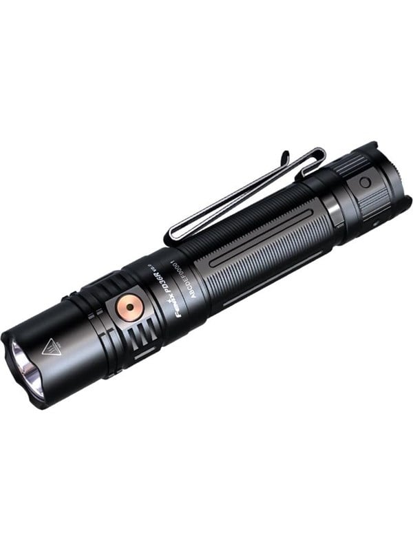 Fenix PD36R V2.0, Hånd lommelygte, Sort, Aluminium, 1,5 m, IP68, LED