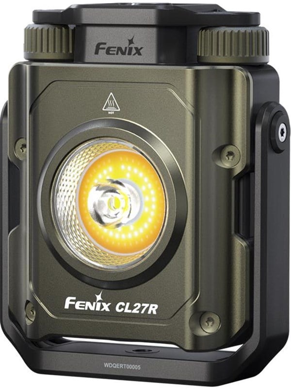 Fenix CL27R lommelygte sort/grøn LED