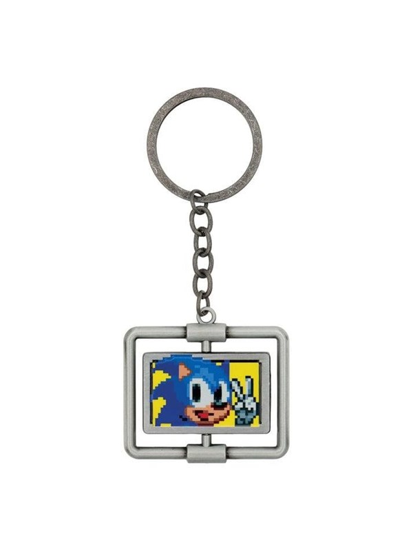 FaNaTtik - Sonic The Hedgehog - Spinning Keyring - Nøglering
