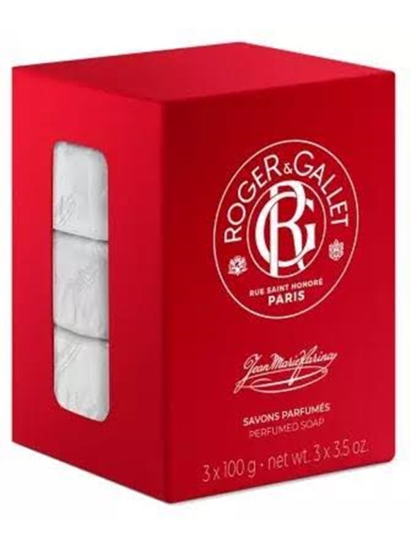 Roger & Gallet Jean Marie Farina Giftset 300 g Soap Bar - 3x100gr