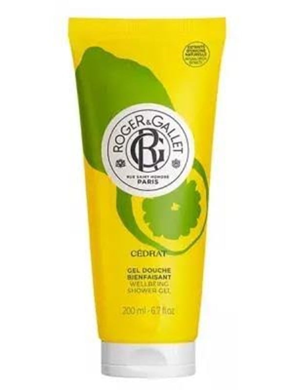 Roger & Gallet Cedar Shower Gel 200ml Refreshing And Invigorating