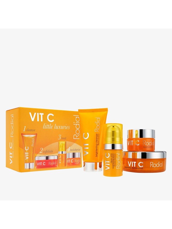 Rodial Vit C Little Luxuries Set 40 ml Serum 5ml/Cleanser 20ml/Face Souffle 15ml/20 Pads