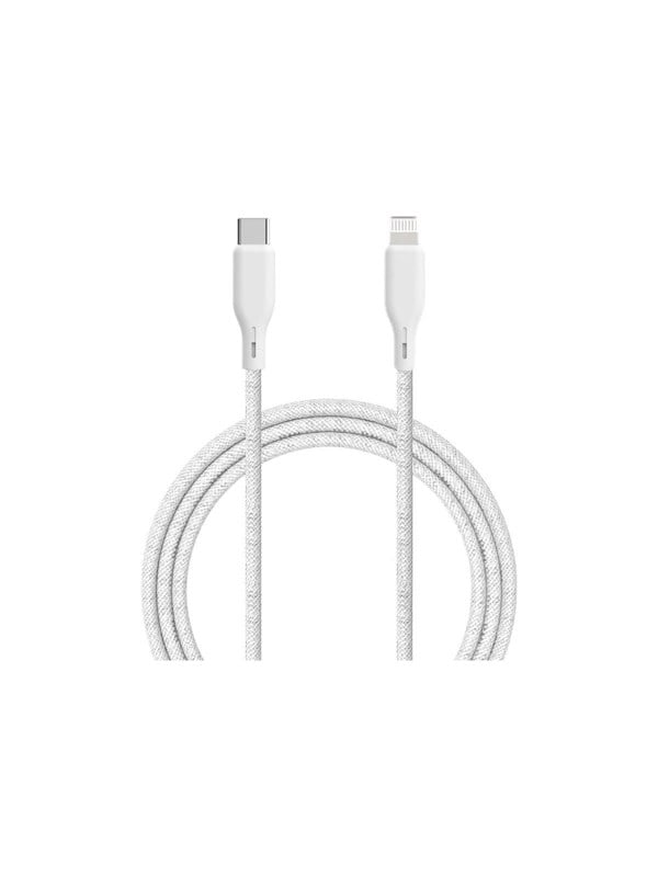 ESSENTIALS by UPSTRÖM MFI Lightning to USB-C Cable 2.5m - White