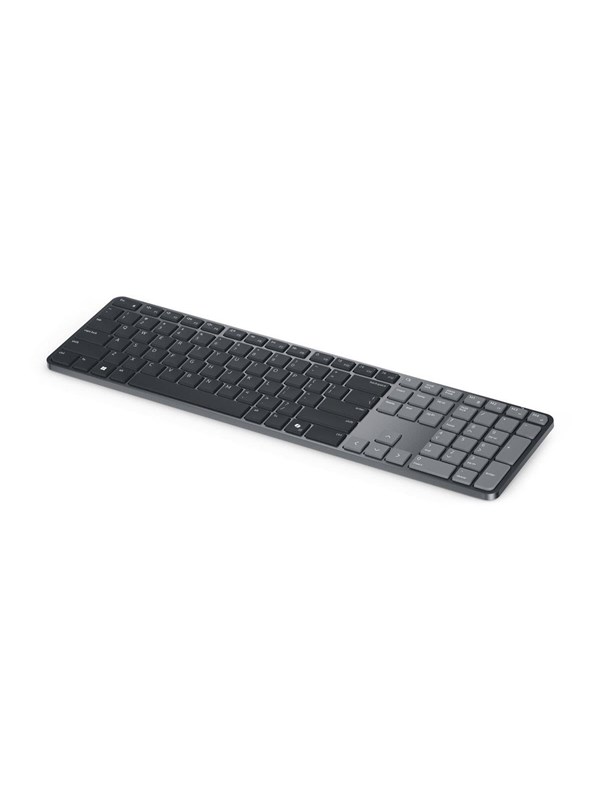 Dell Pro 7 KB726 - keyboard - Slim - AZERTY - French - graphite Input Device - Tastatur - Fransk - Grå