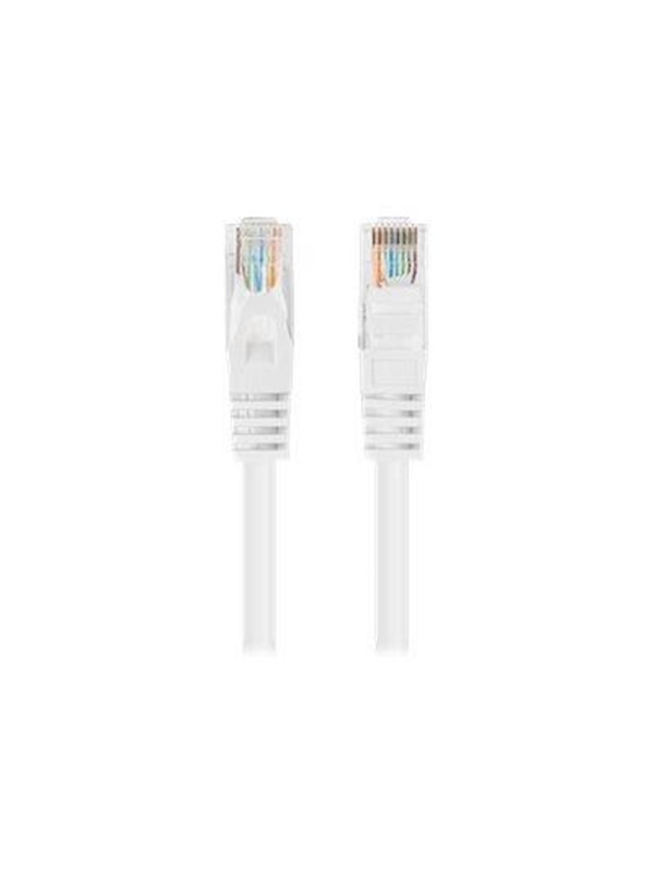 Lanberg CAT 5/5e U/UTP, Unshielded 1.5m Patchkabel White (RAL 9010)