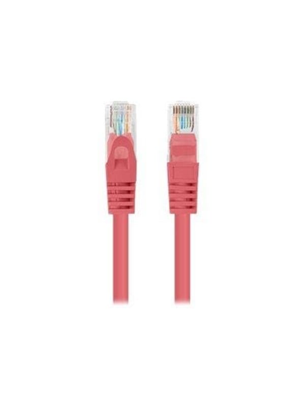 Lanberg patch cable - 3 m - red RAL 3017 - Rød