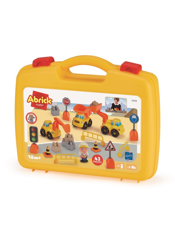 Ecoiffier Public Work suitcase