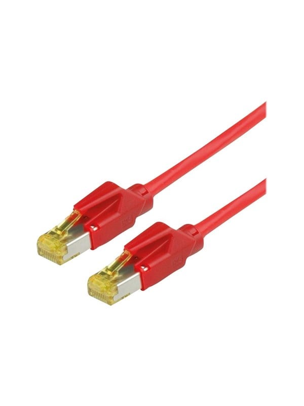 Patchkabel Draka UC900 TM31 Kat.6A Class EA S/FTP LSOH - rød 3 m