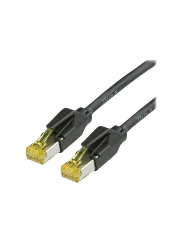DRAKA Patchkabel Cat.6A (Class EA) S/FTP, UC900 TM31, LSOH, schwarz, 2 m