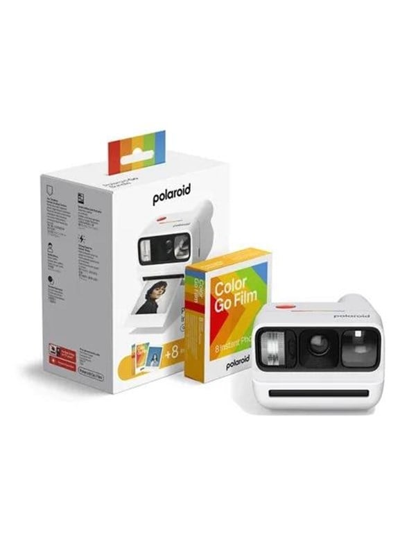 Polaroid Go Gen 3 + Color Film Bundle - Hvid