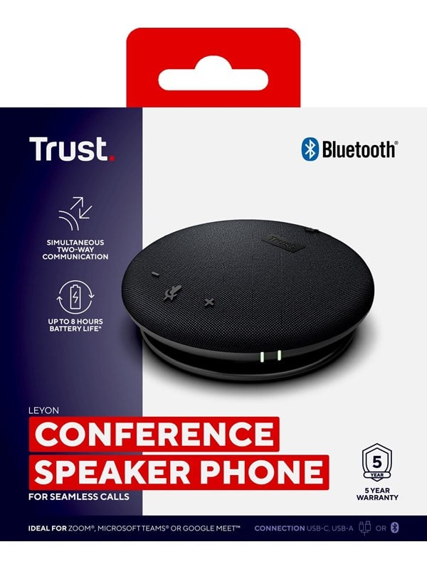 Clear River Games TRUST LEYON CONFERENCE BT SPEAKER PHONE