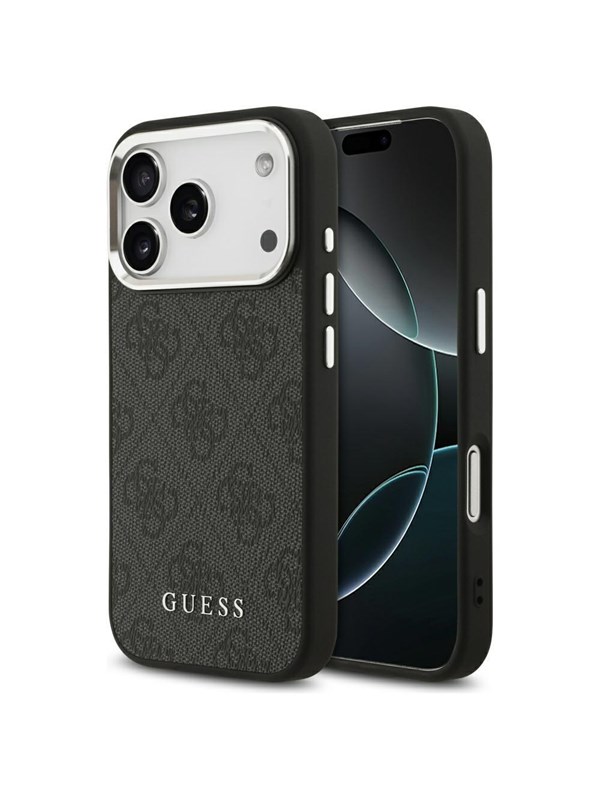 GUESS 4G Classic Logo MagSafe case for iPhone 17 Pro - black