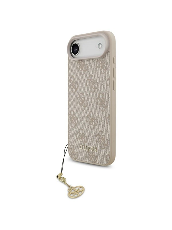 Hard Case Guess 4G Charm Cradle with MagSafe for Apple iPhone 17 Air, Pink