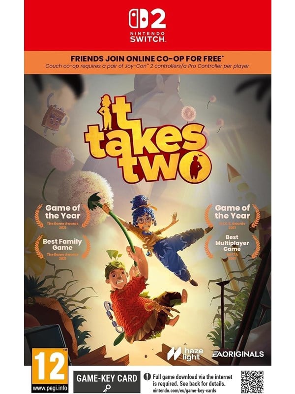 It Takes Two Card - Nintendo Switch 2 - Action/Adventure