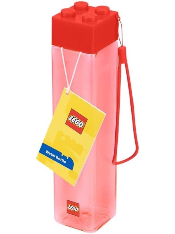 LEGO Brick - drikkeflaske i plast - 440 ml Drikkedunk - GEEKD.dk