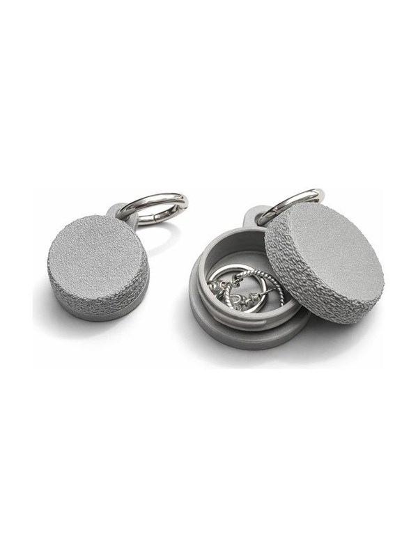Simiu - RINGCHAIN - Mini boks med nøglering - 2 stk. - Grå