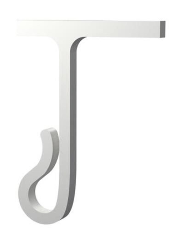 Light Solutions Lyskæde Clips - Til Julelys og Lyskæder i Udhæng - Hvid - 20 stk
