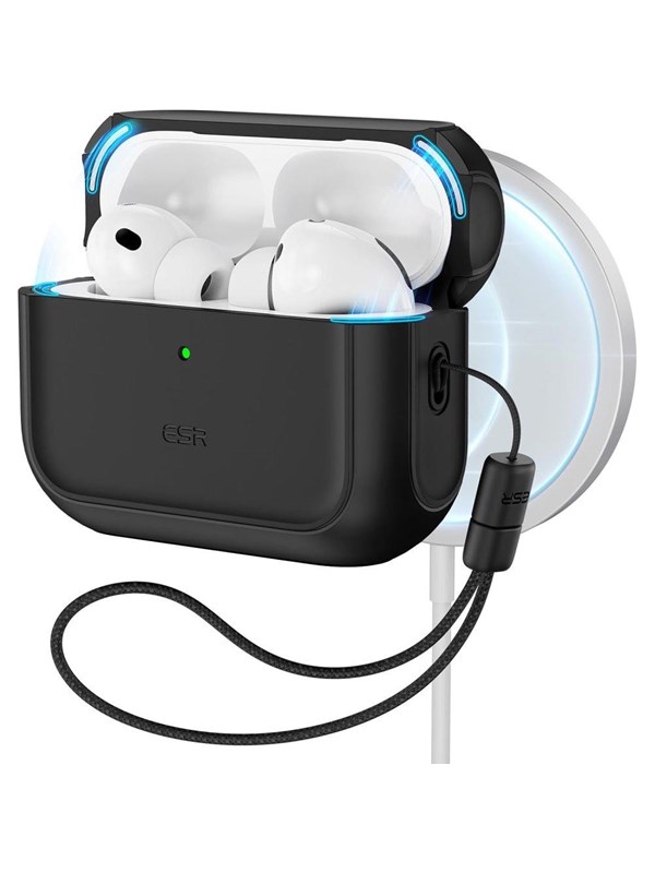 ESR ESR Orbit Hybrid HaloLock Case - Apple A Beskyttelsesetui til opladningsetui Sort