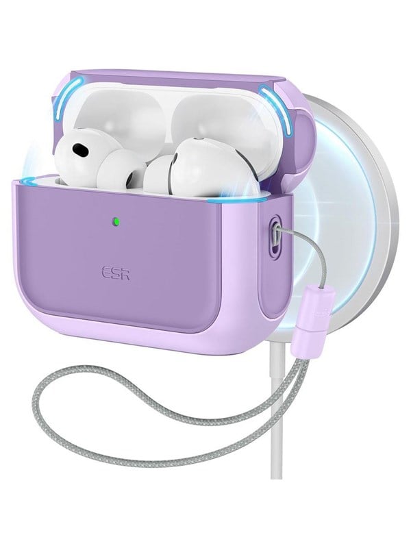 ESR etui ESR Orbit HaloLock MagSafe til Apple AirPods Pro 3 Lavender