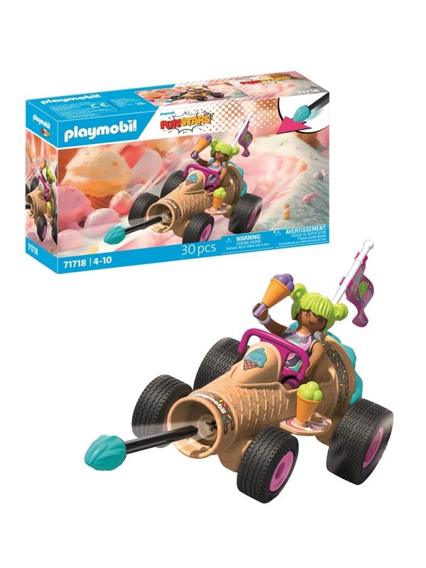 Playmobil Playmobil - Funstars Racing Ice Cream Cone - 71718
