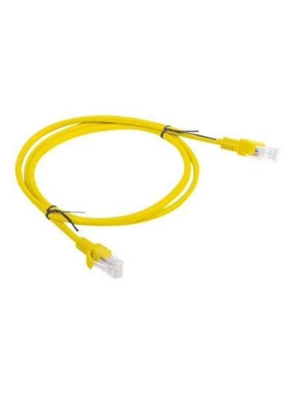 Lanberg patch cable - 1 m - yellow RAL 1028 - Gul