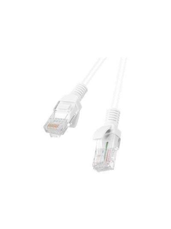 Lanberg patch cable - 1 m - white RAL 9010 - Hvid
