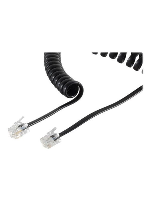 S/CONN maximum connectivity 70135-10, 10 m, RJ-10, RJ-10, Sort, Hanstik, Hanstik