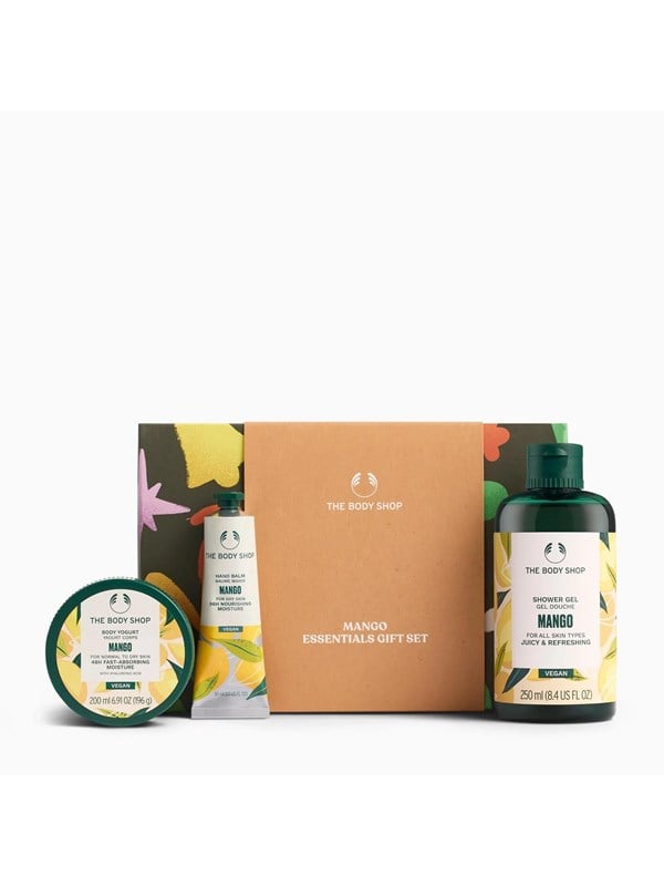 The Body Shop G3 Small Mango Giftset 140 ml Hand Cream 30ml/Body Butter 50ml/Shower Cream 60ml