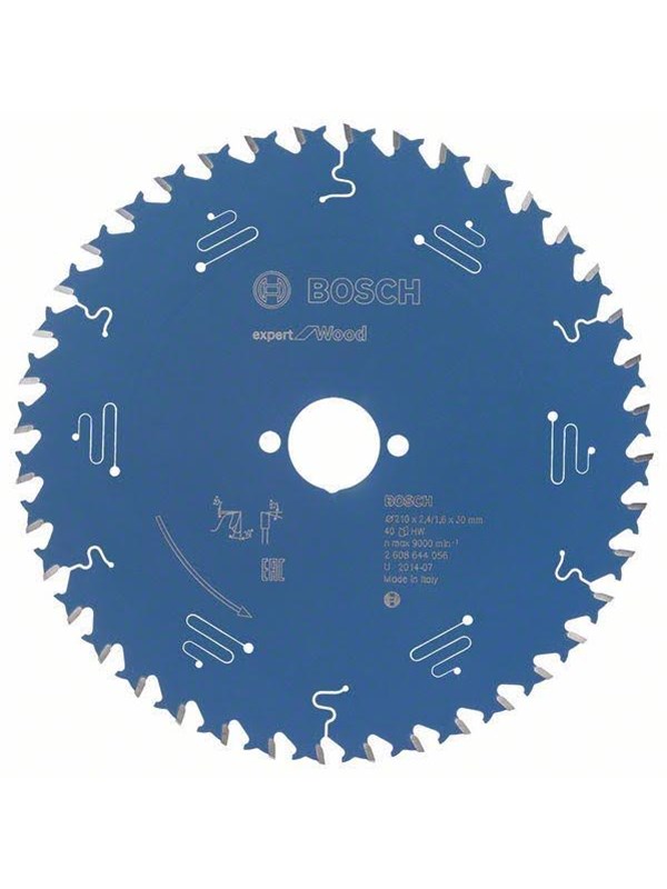 Bosch Circular Saw Blade 210x30x1.6mm 40t