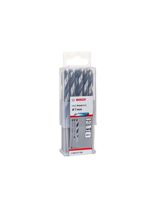 Bosch Metalbor Pointtec HSS-R 7,0mm 10stk - 2608577238