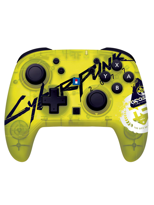 HORI Wireless PAD Turbo (Cyberpunk) - Nintendo Switch 2 - Wireless Controller - Nintendo Switch 2