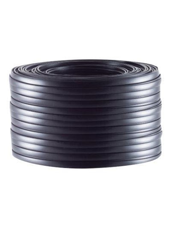 S-Impuls Helos bulk phone cable - 25 m - black - Sort - 25m