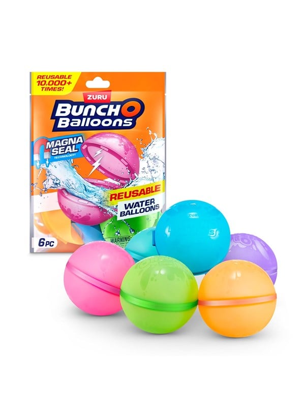 Bunch O Balloons Reusable Water Balloons 6 Pack